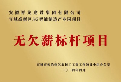 5G無欠薪標(biāo)桿項目